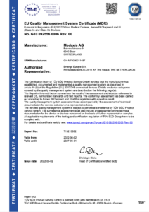 MDR Certificate